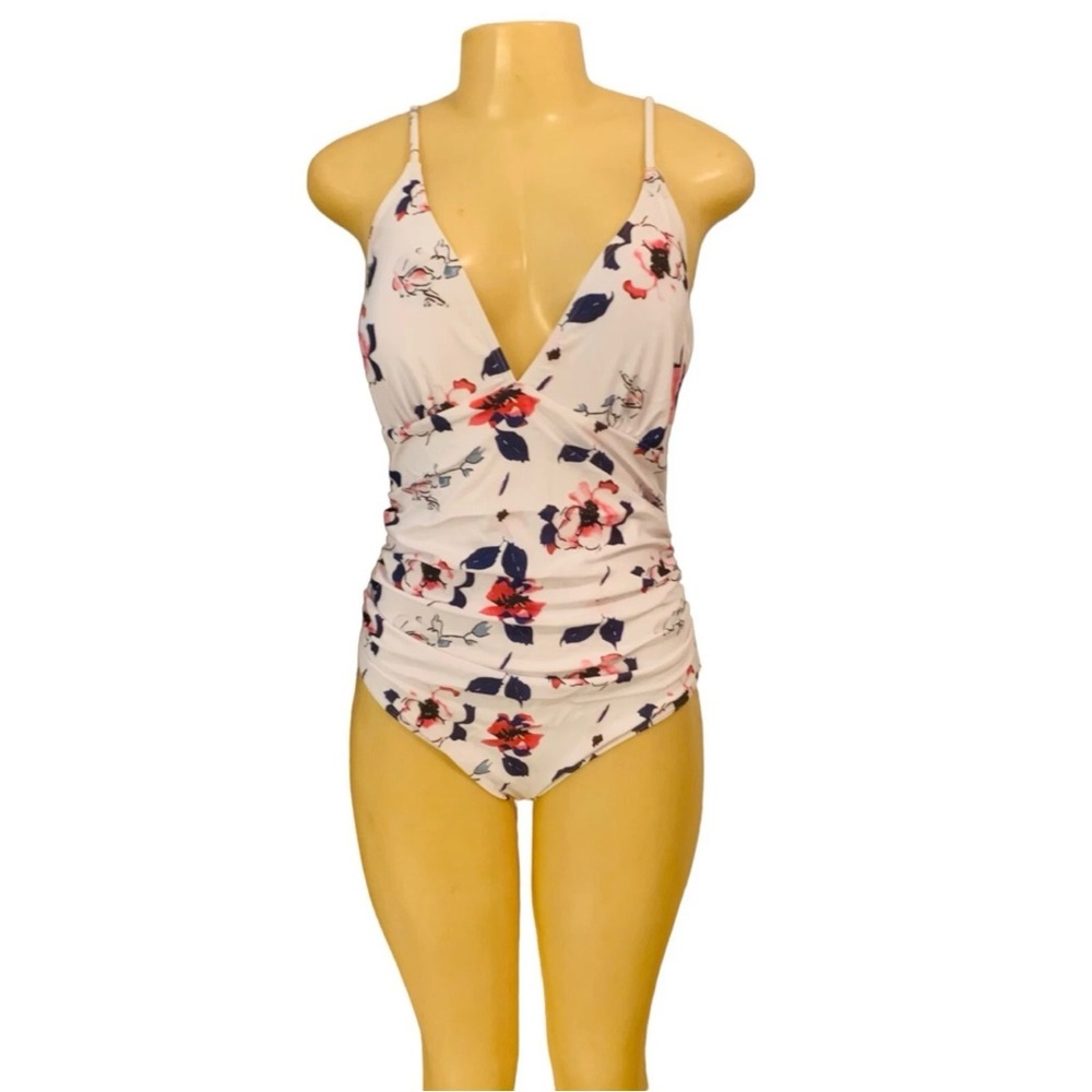 Summer Mac Sz M Woman Floral Swimsuit